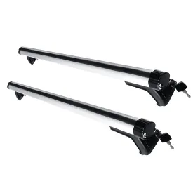135cm Universal Car Roof Racks | Adjustable Aluminium Alloy Cross Bars | Lockable Carrier