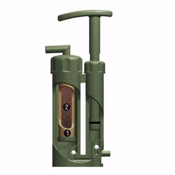 ARMY GREEN PORTABLE WATER PURIFIER