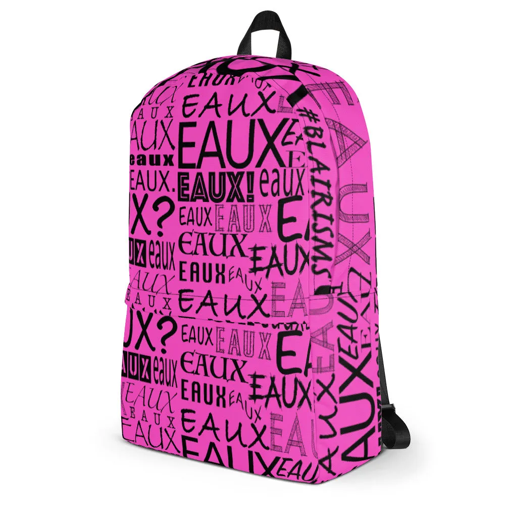 Bubblegum & Black AllEAUXver Backpack