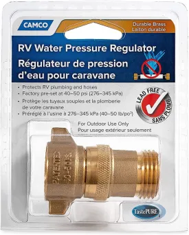 Camco RV Water Pressure Regulator 40055