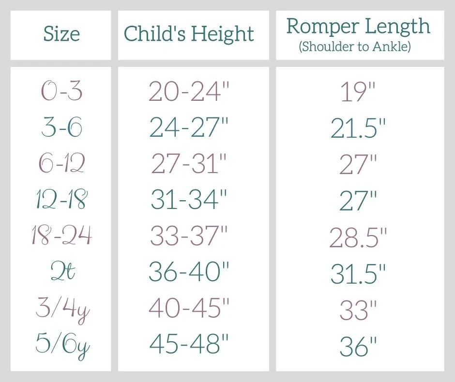 Camping Zip Romper