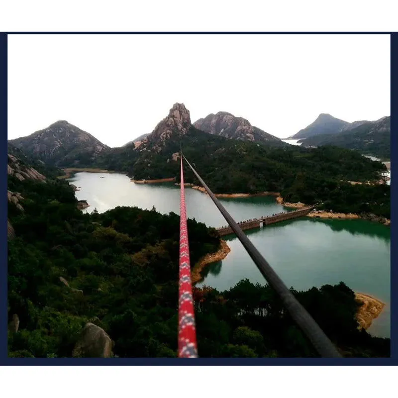 Climbing Rope Outdoor Emergency Rope 10m/20m/30m/50m Wear Resistant 9mm Diameter High Strength Hiking Accessory Tool