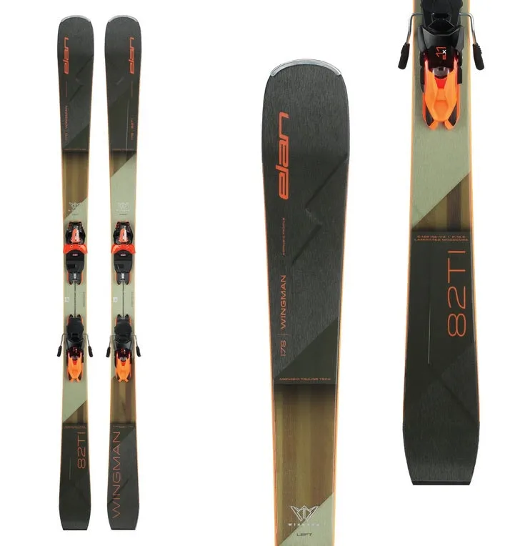 Elan Wingman 82 Ti Skis   ELX 11.0 Bindings - Men's - 2025