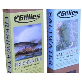 Gillies Fly Fishing Outfit 9ft 4pce 6wt
