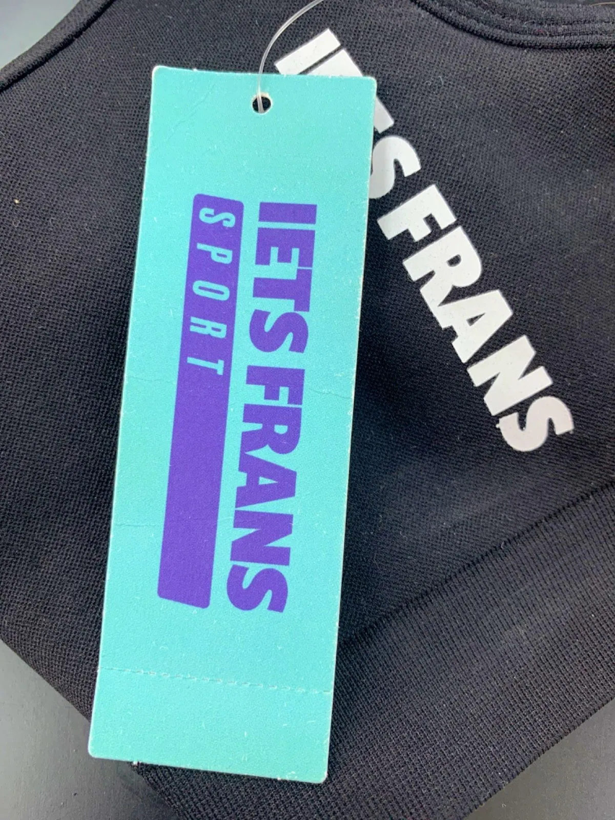 Iets Frans Black Sports Bra S