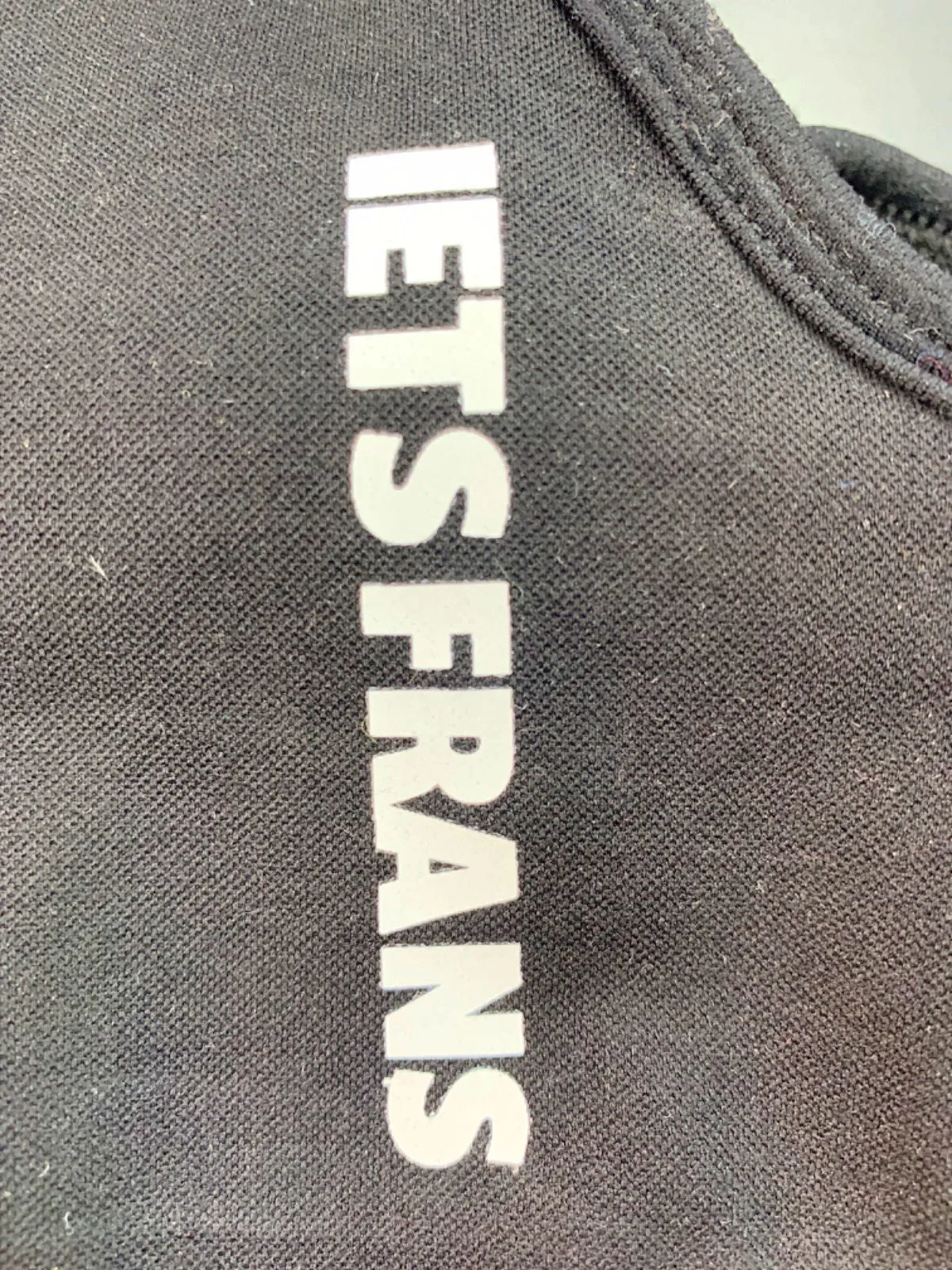 Iets Frans Black Sports Bra S
