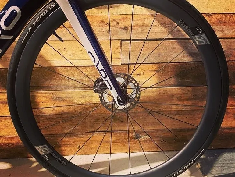 ORRO Venturi STC Custom Carbon Aero Road Bike - Metallic Blue - 54cm Med Ultegra Di2 12-speed