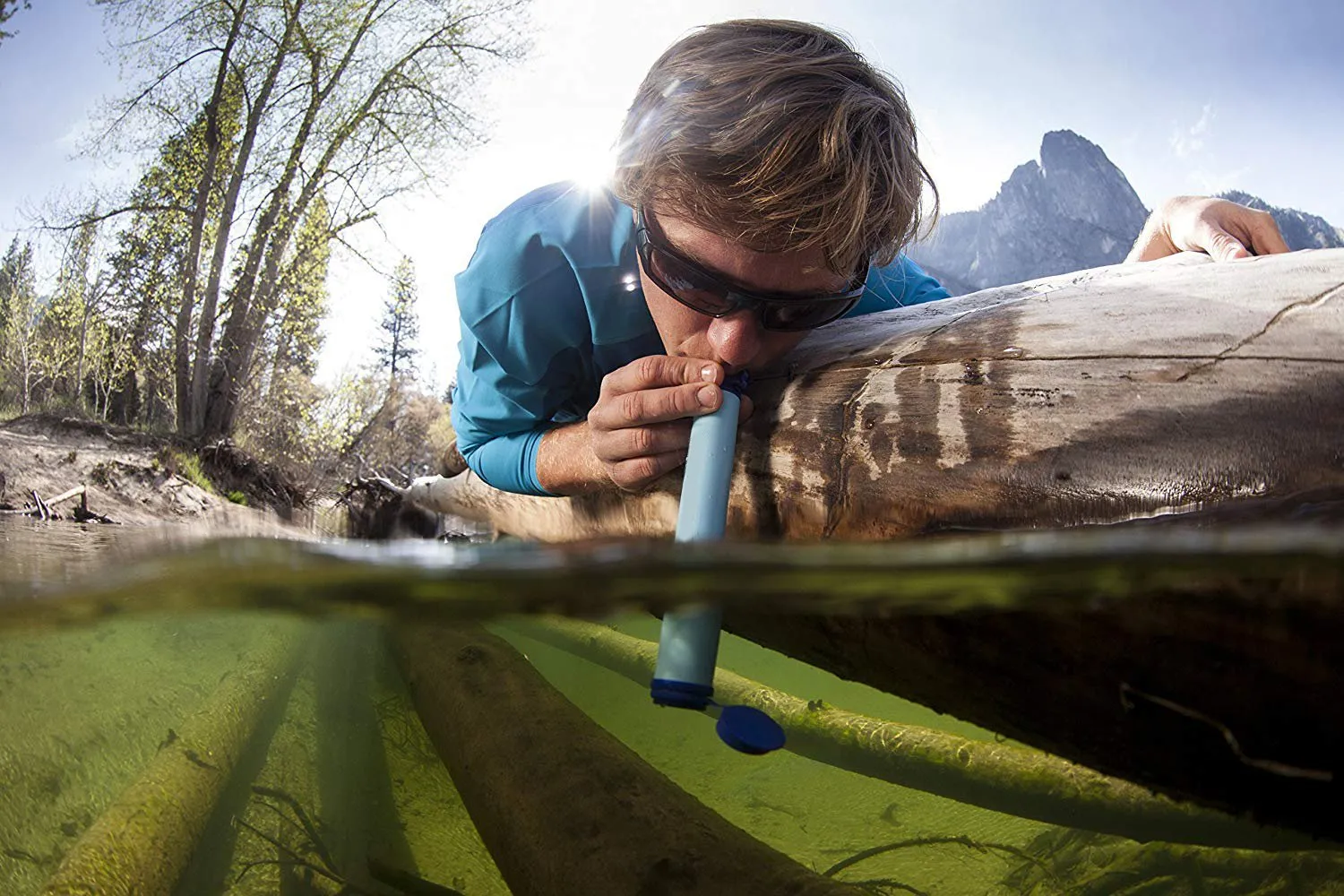 Personal Outdoor Water Purifier Straw