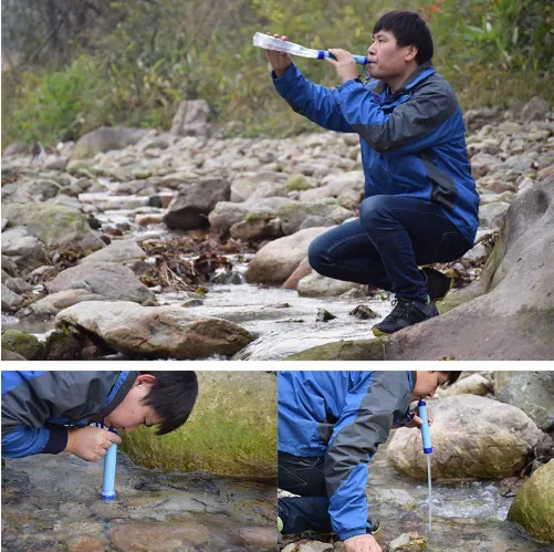 Personal Outdoor Water Purifier Straw
