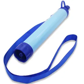 Personal Water Filter Straw Portable Water Purifier with 1500L 4-Stage Filtration System Survival Gear for Outdoor Camping