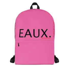 PINK & BLACK EAUX. Backpack