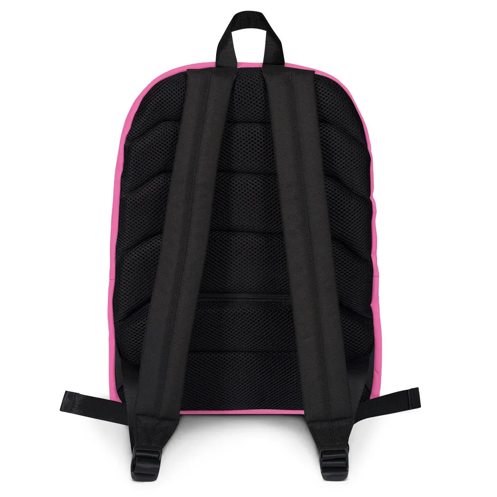 PINK & BLACK EAUX. Backpack
