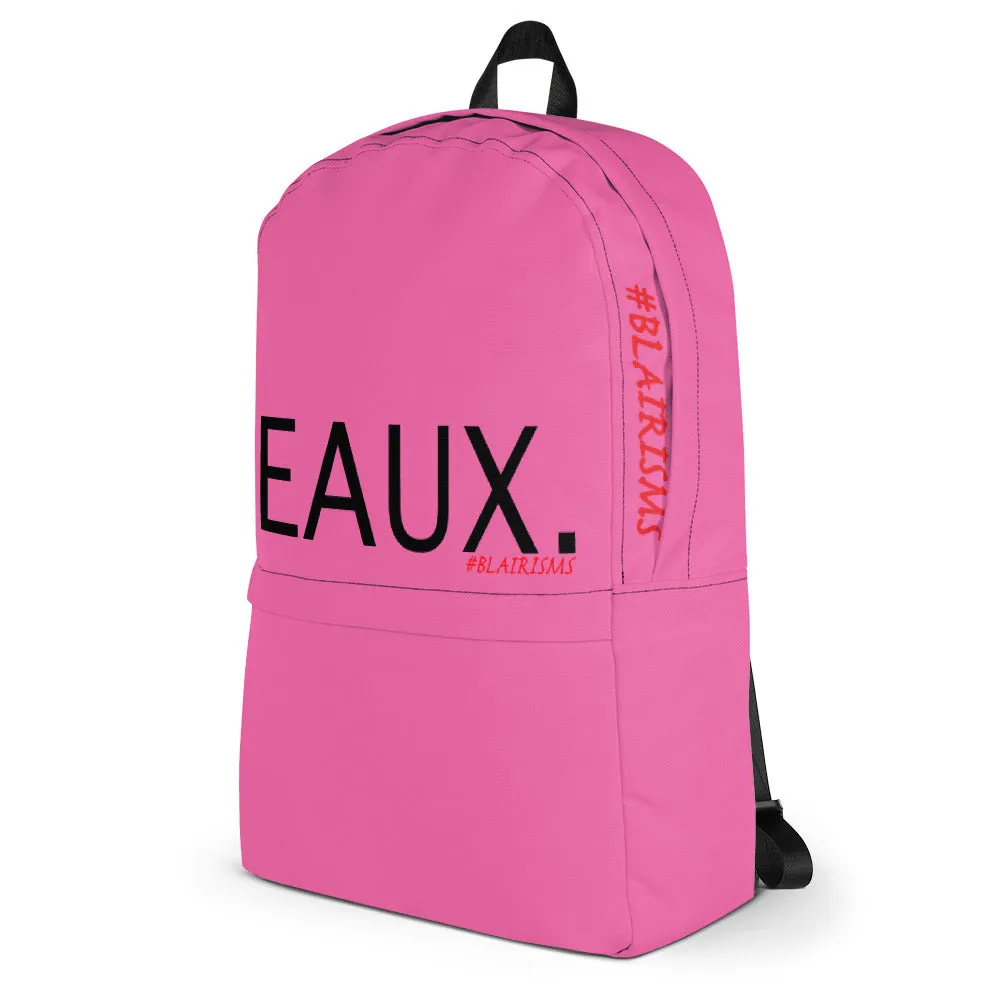PINK & BLACK EAUX. Backpack