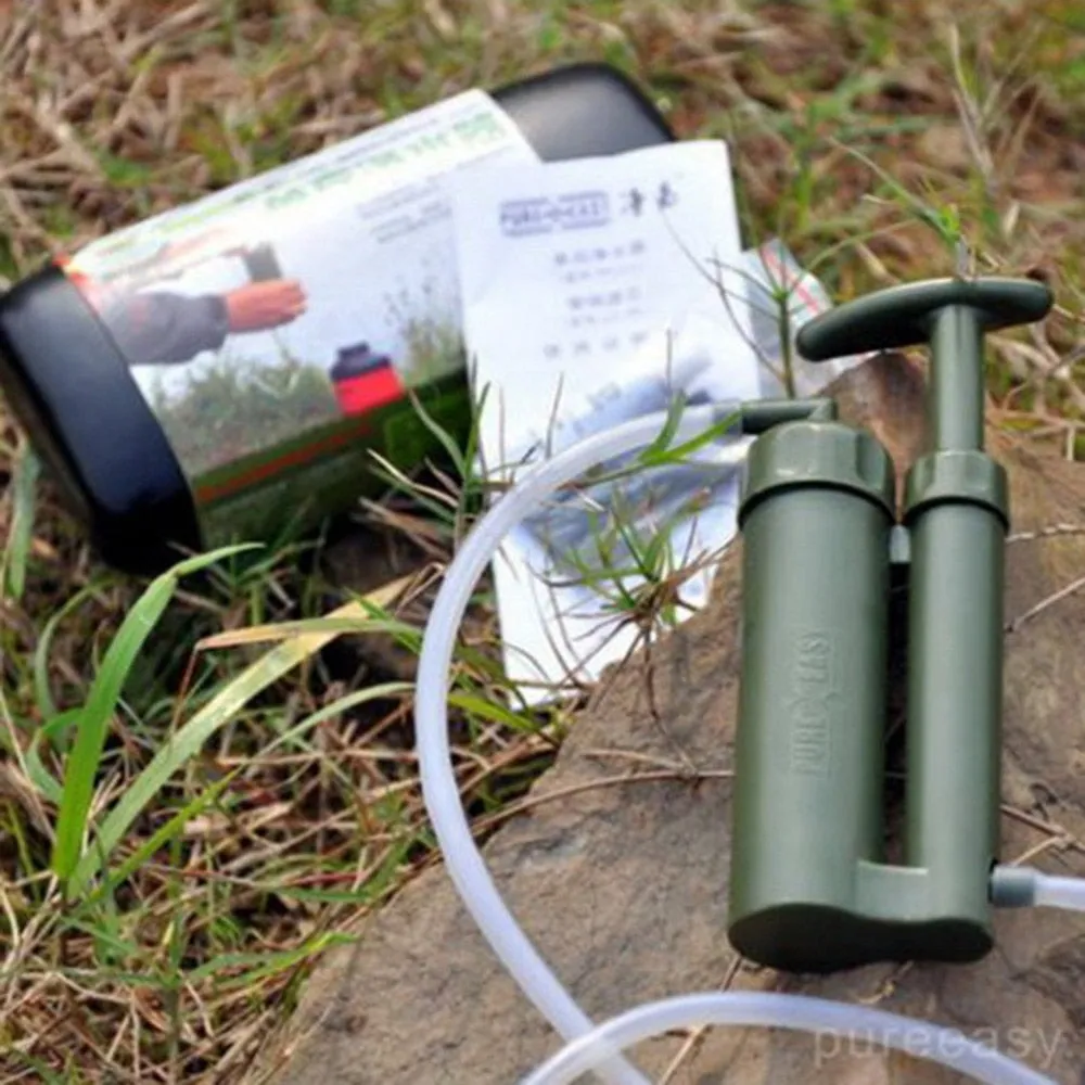 Portable Emergency Water Purifier For Outdoor Hiking Camping Emergencies