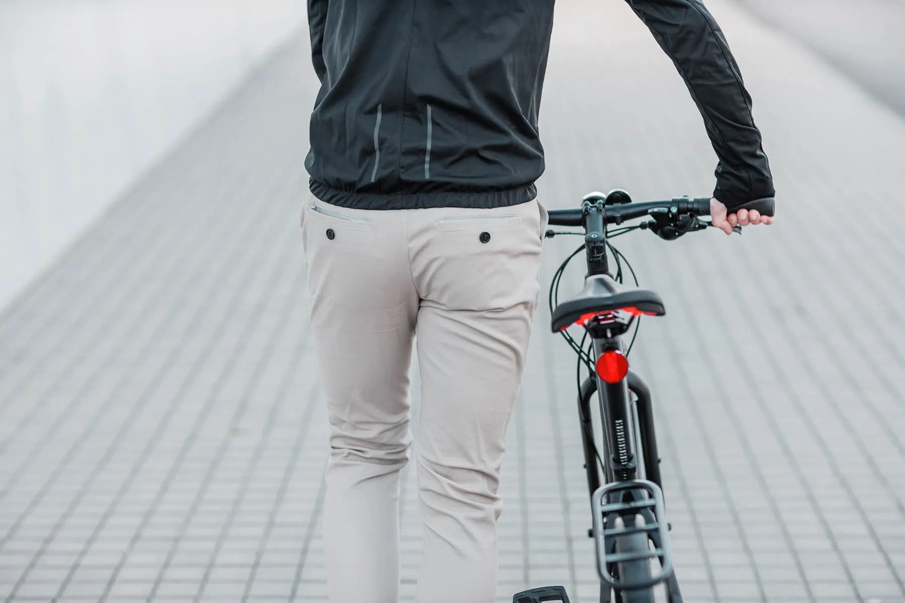 Riksvg 99 Men's Khaki Cycling Chinos