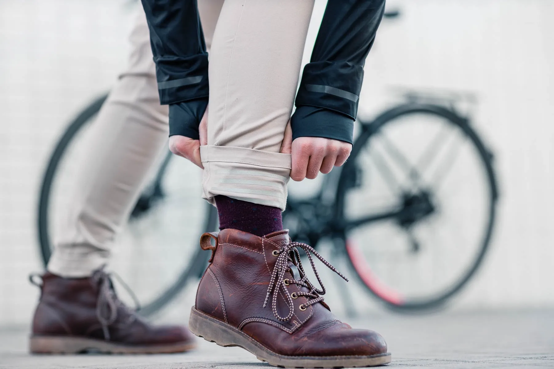 Riksvg 99 Men's Khaki Cycling Chinos