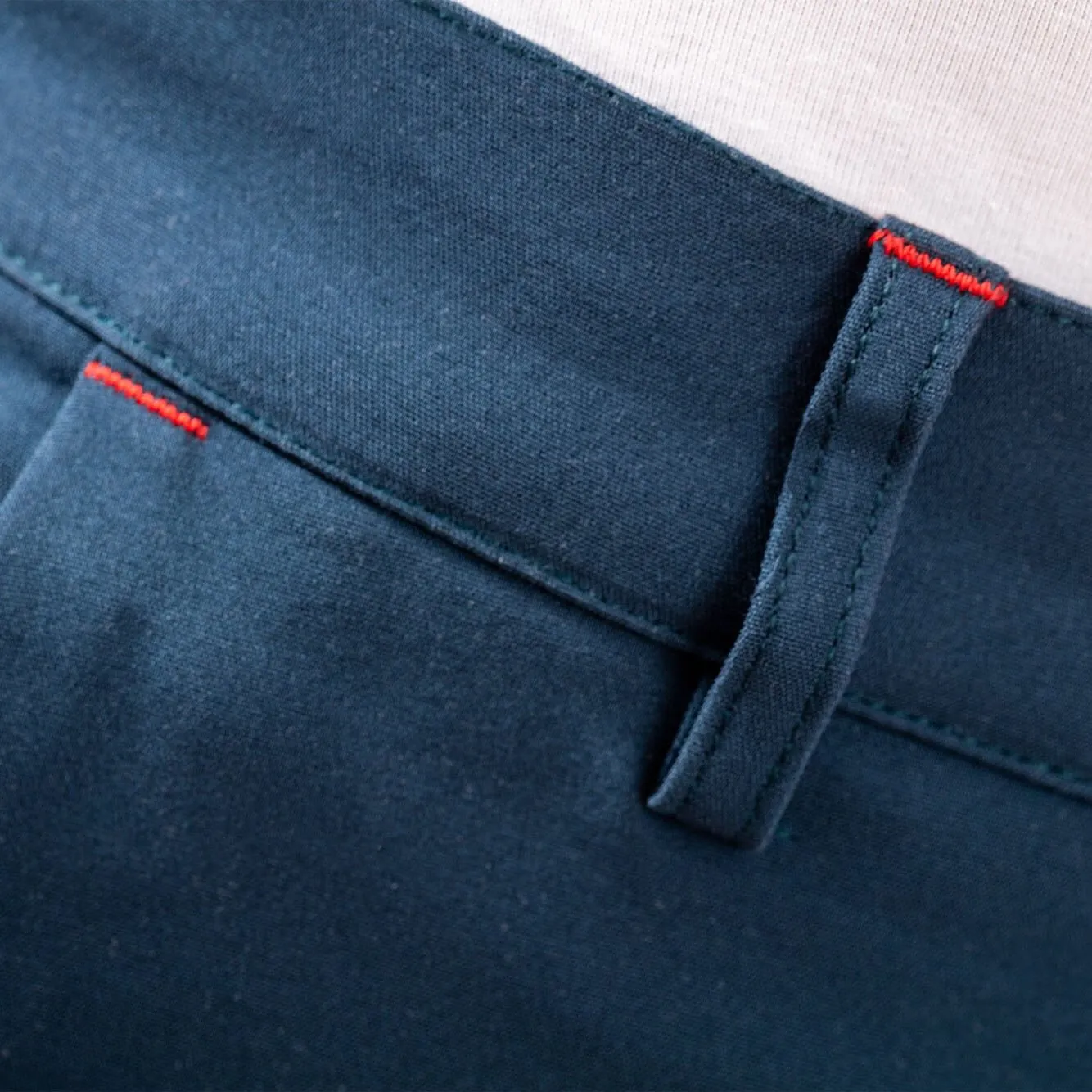 Riksvg 99 Men's Petrol Blue Cycling Chinos
