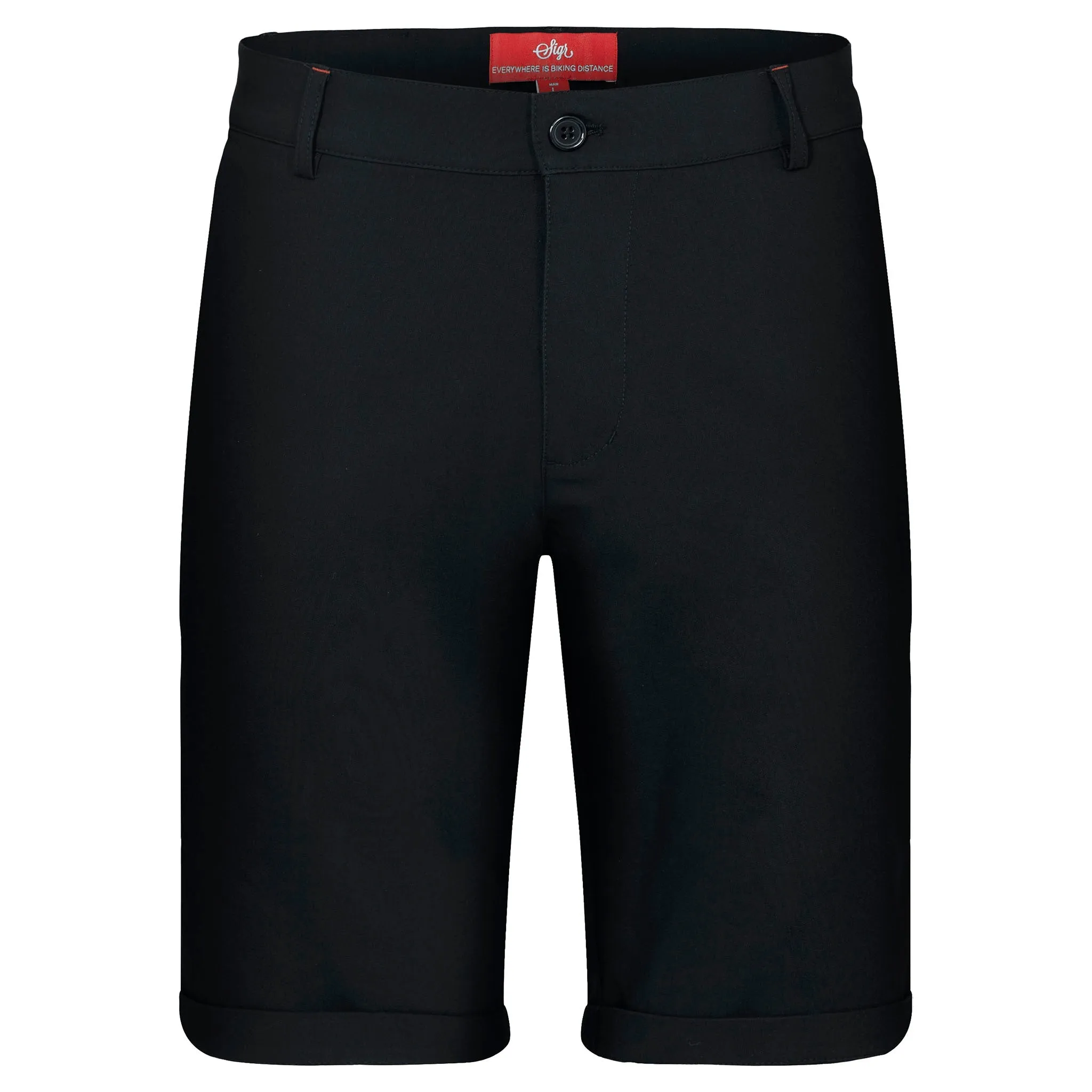 Strandvgen Men's Black Cycling Chino Shorts