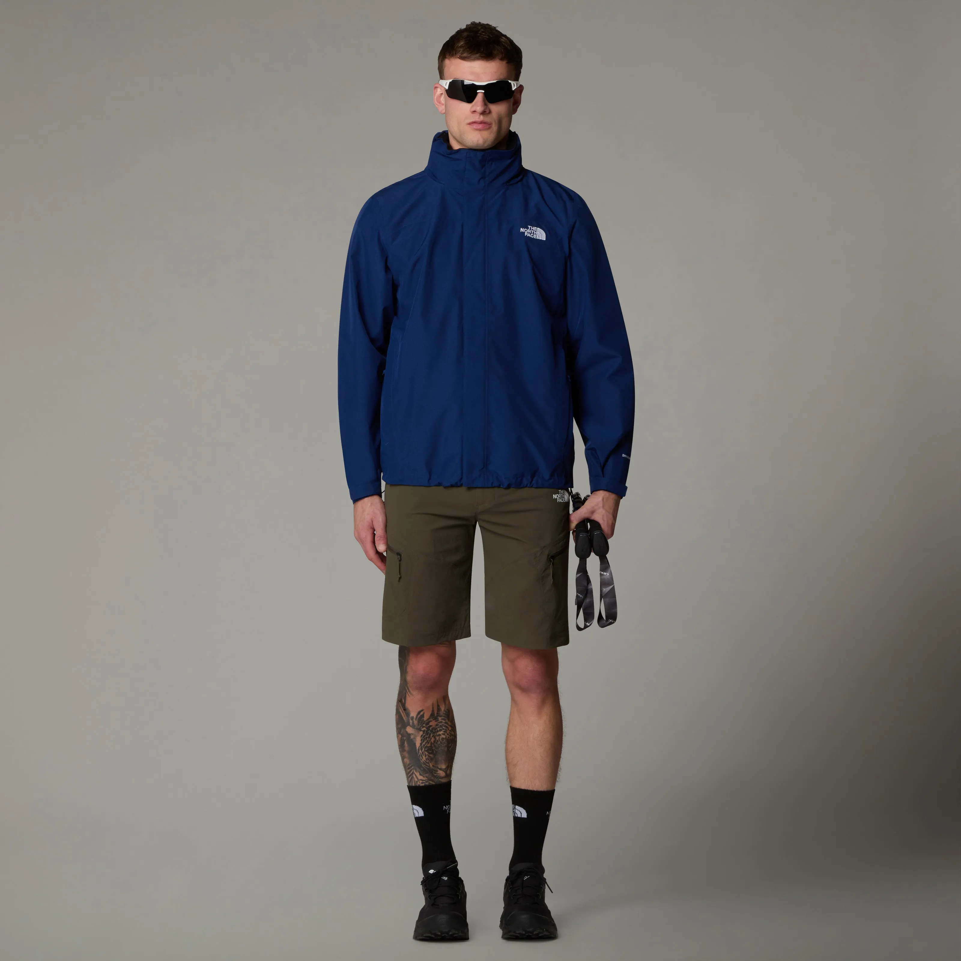 The North Face Sangro Waterproof Men's Jacket | Estate Blue Dark Heather