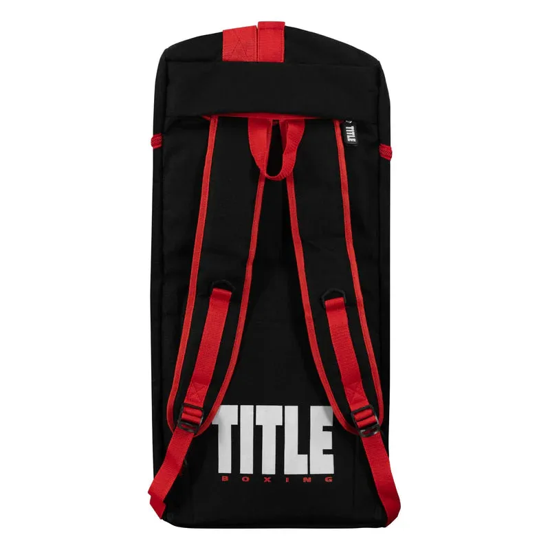 TITLE Boxing Champion Sport Gear Bag Backpack