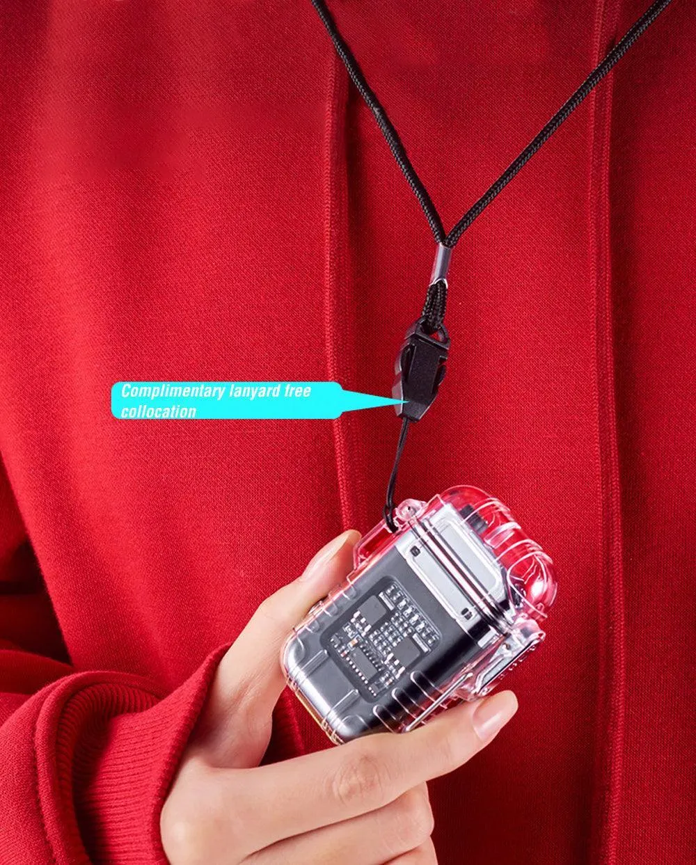 Transparent Rechargeable Dual Lighter Zc-169