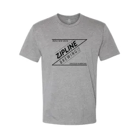 Zipline Brewing Co. Unisex CVC Short Sleeve Crew